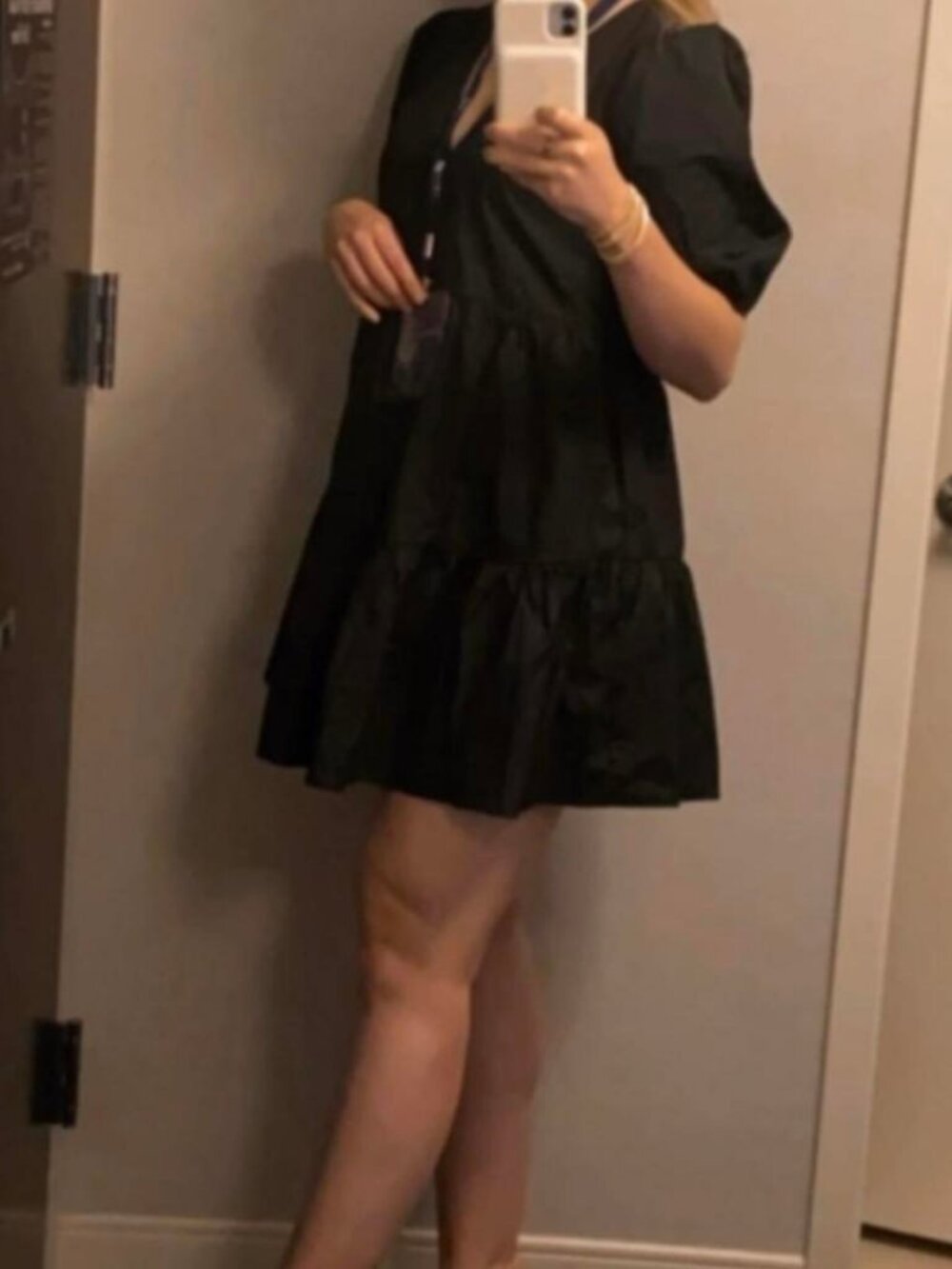 Aqua Women's Black Dress